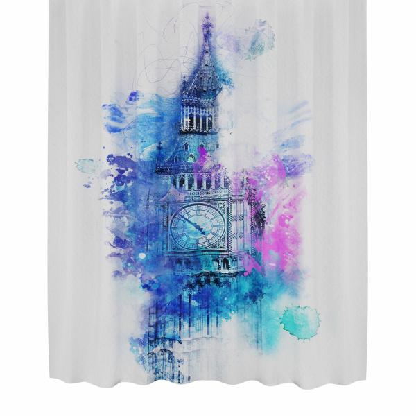 Штора для ванной WasserKRAFT Lossa SC-81103